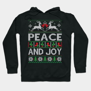 Christmas Peace and Joy Hoodie